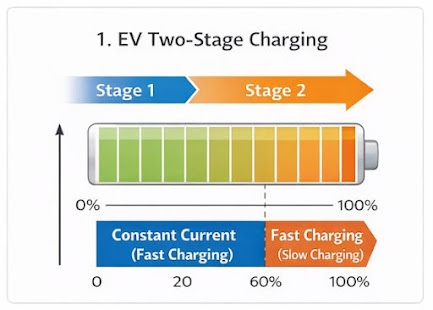 Battery Protection Mechanism That Slows EV Charging After 80 Percent
