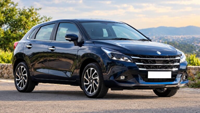 2026 Maruti Baleno facelift front exterior view