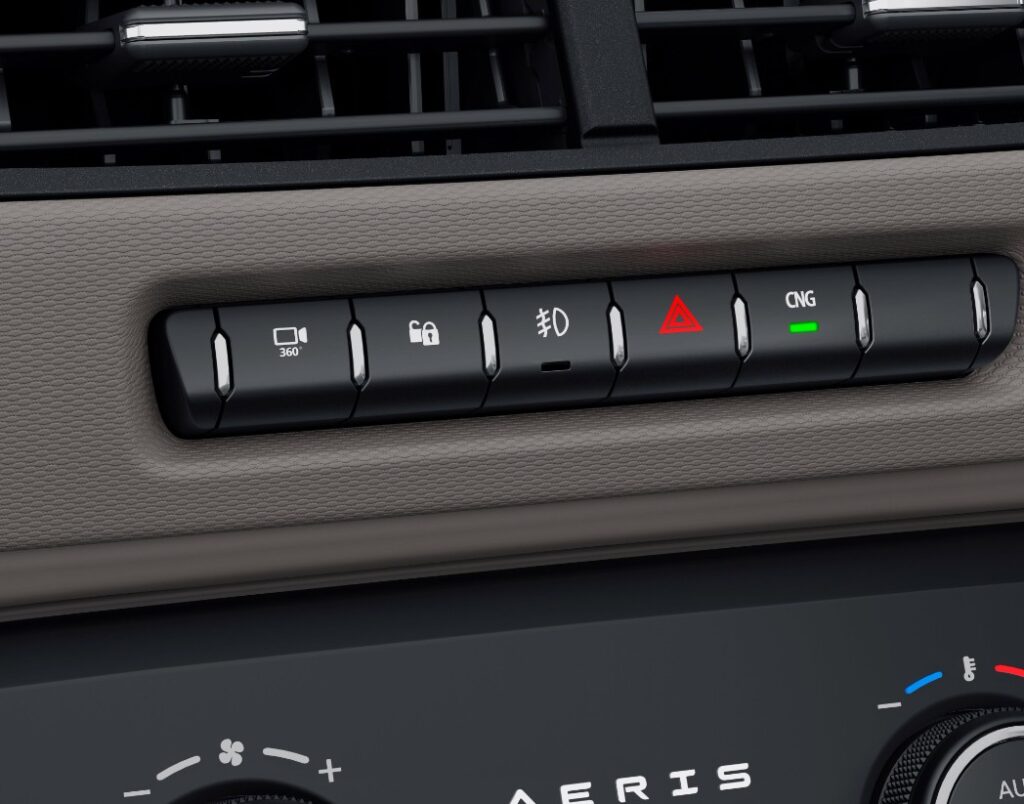 Tata Aeris interior