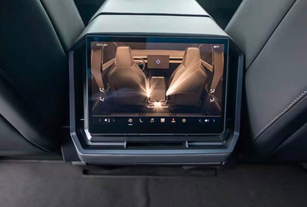 Tesla Cybertruck interior