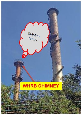 Steel chimney - Rope access system